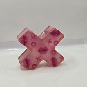 Y2k Pink Pen Pencil Holder Office Desk Accessories Aesthetic Cute Kisses XO